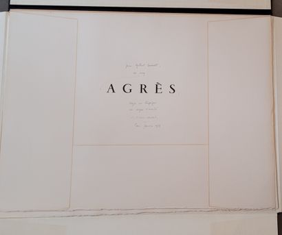 TITUS-CARMEL (Gérard). Agrès. Barcelona,...