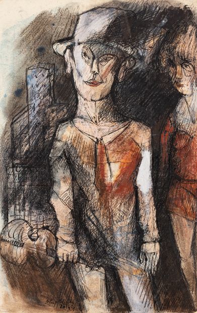 Denis POUPPEVILLE (Born 1947) - Les patriotes...