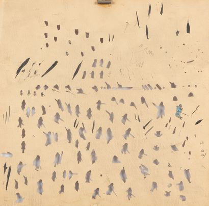 Attribué à Philippe FAVIER Négatifs des planches...
