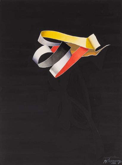 Burhan DOGANÇAY (1929-2013) Sans titre, 1984...