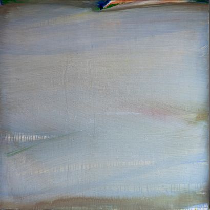 Olivier DEBRÉ (1920-1999) Rose bleuté uni...