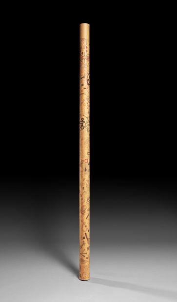 Gilbert LASCAULT (1934-2022) Rouleau en carton...