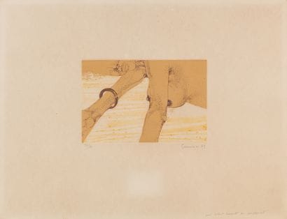 Leonardo CREMONINI (1925-2010) Reclining...