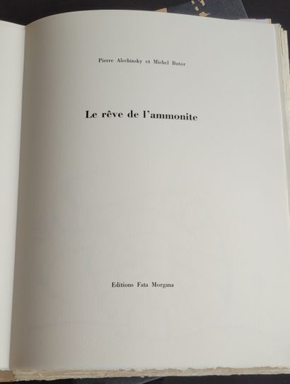ALECHINSKY (Pierre). BUTOR (Michel). Le Rêve...