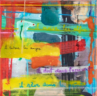 Germain ROESZ (Born 1949) Il tutoie les anges,...