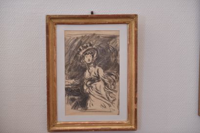CARAN D'ACHE (1858-1909)
Trottin
Charcoal...