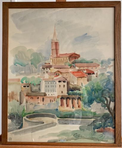 Serge FOTINSKY (1887-1971)
Village - Village...