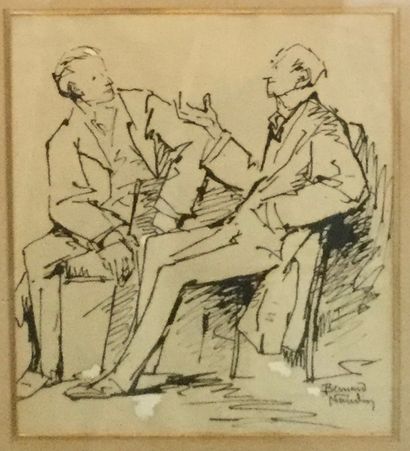 Bernard NAUDIN (1876-1946)
The conversation
Engraving...