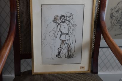 Attribué à Alfred DEHODENCQ (1822-1882)
Study...