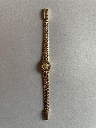 OMEGA
Ladies' watch bracelet in 750°/°° gold
Round...