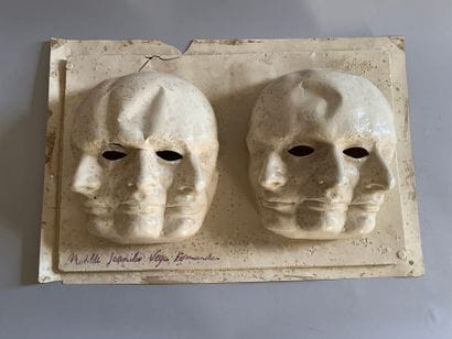 Georges JEANCLOS (1933-1997)
Double masque...