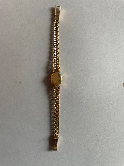 OMEGA
Ladies' watch bracelet in 750°/°° gold
Round...