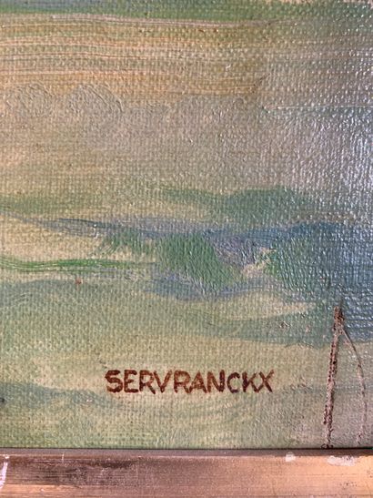 Victor SERVRANCKX (1897-1965)
Paysage
Huile...