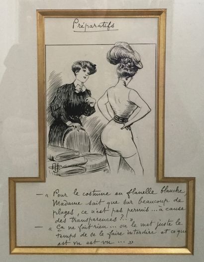 Albert GUILLAUME (1873-1942)
Preparations
Pen...