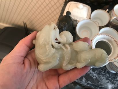 Chimère en jade
Asie, XXème siècle