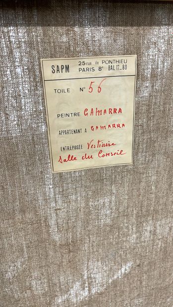 José GAMARRA (né en 1934)
Composition aux...