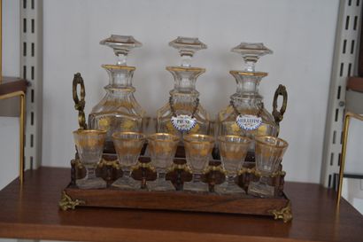 Liqueur cellar interior
Consisting of three...