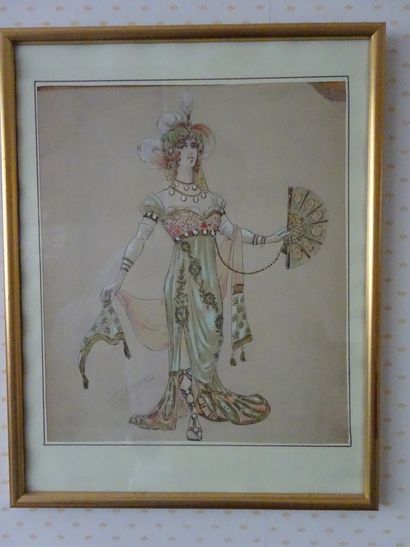 Charles BETOUT (1869-1945)
Elegant Woman...