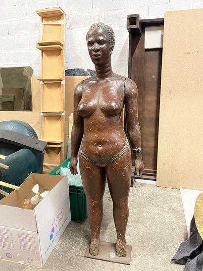 Ecole Moderne
Africaine
Sculpture à bras...