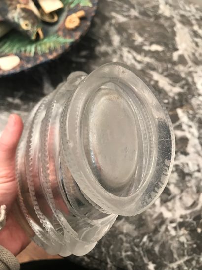 LALIQUE FRANCE
Saint-Marc vase
Pressed molded...
