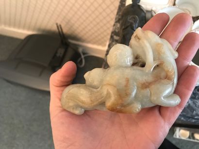 Chimère en jade
Asie, XXème siècle