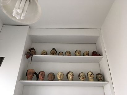 Set of puppets
19th-century folk art