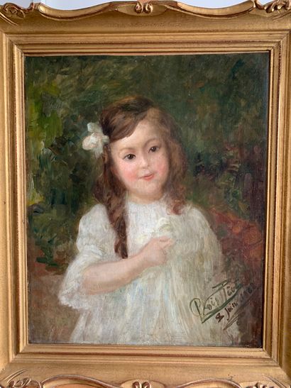 Louis PIOT (1867-1947)
Jeune fille, 8 juin...