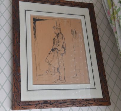 Jules ADLER (1865-1952)
G. Valbert, 1903
Pen...