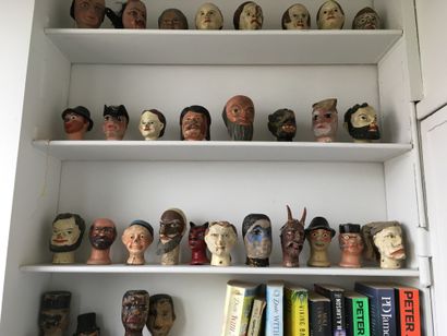 Set of puppets
19th-century folk art