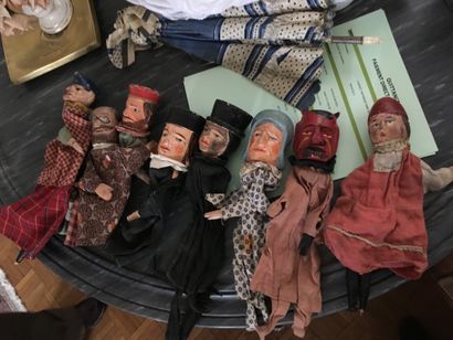 Set of puppets
19th-century folk art