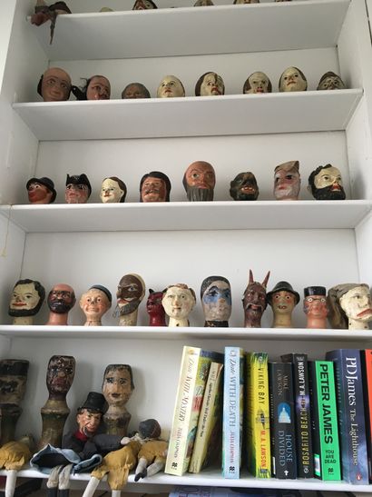 Set of puppets
19th-century folk art