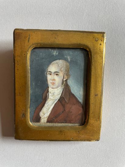 Ecole du début du XIXème siècle
Portrait...