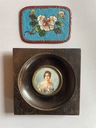 Ecole dans le goût du XIXème siècle
Portrait...