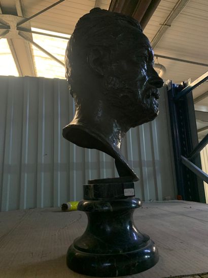 Paul DUBOIS (1829-1905)
Buste de Louis Pasteur
Sculpture...