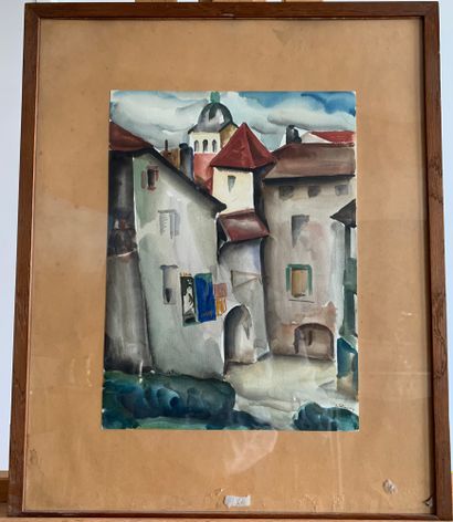 Serge FOTINSKY (1887-1971)
Village - Village...