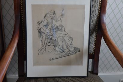 Isidore PILS (1815-1875)
The wounded man
Black...