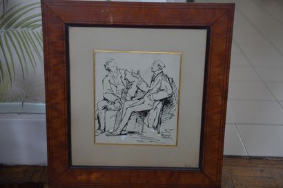 Bernard NAUDIN (1876-1946)
The conversation
Engraving...