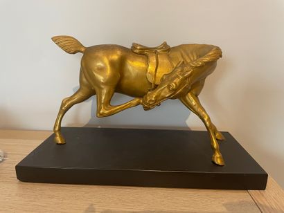 Ecole du XIXème siècle
Cheval, la patte arrière...