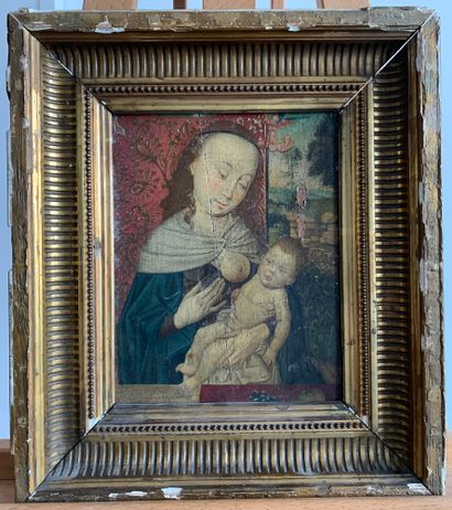 Dans le goût de MEMLING
Virgin and Child
Single...