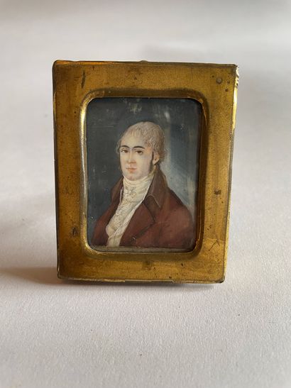 Ecole du début du XIXème siècle
Portrait...