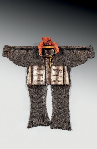 Armure en acier (Cotte de mailles)
Inde du...