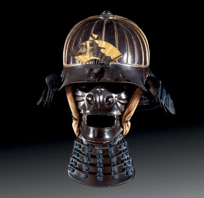 JAPON - Epoque EDO (1603 - 1868), XIXe siècle
Helmet...