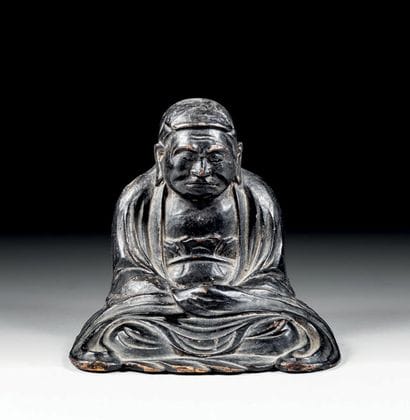 JAPON - Epoque EDO (1603 - 1868)
Statuette...