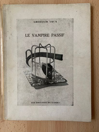LUCA Gherasim.
THE PASSIVE VAMPIRE. Bucharest,...