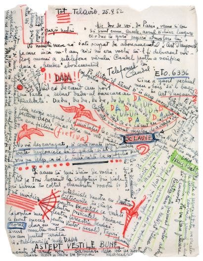 JANCO Marcel.
AUTOGRAPH LETTER SIGNED WITH...