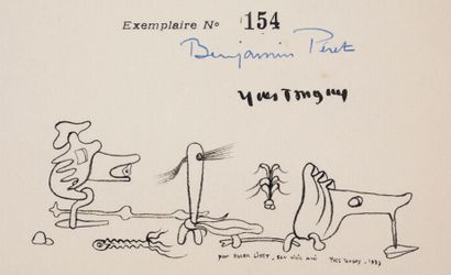 TANGUY Yves. PÉRET Benjamin.
DORMIR DORMIR...