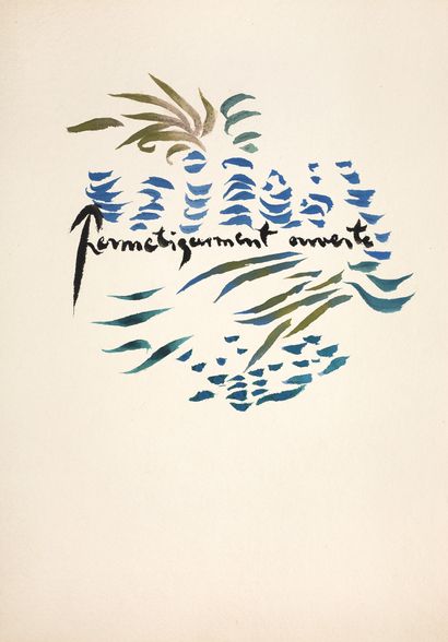 LUCA Ghérasim. HÉROLD Jacques.
HERMETICALLY...