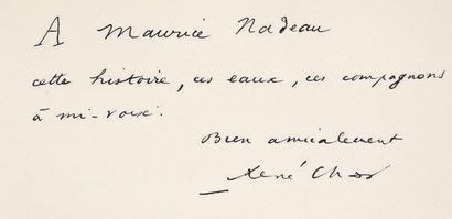 CHAR René. BRAQUE Georges.
LE SOLEIL DES...