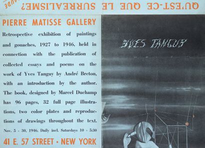 BRETON André. TANGUY Yves.
YVES TANGUY. New...