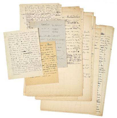 RIGAUT Jacques.
POSTHUMOUS PAPERS. Unpublished...